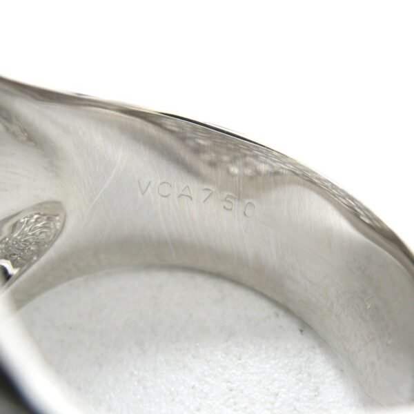 Van Cleef & Arpels Diamond Ring K18WG - Image 4