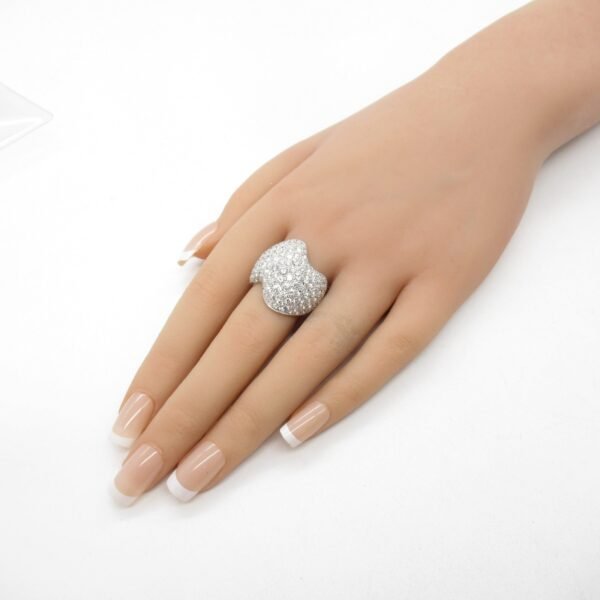 Van Cleef & Arpels Diamond Ring K18WG - Image 8