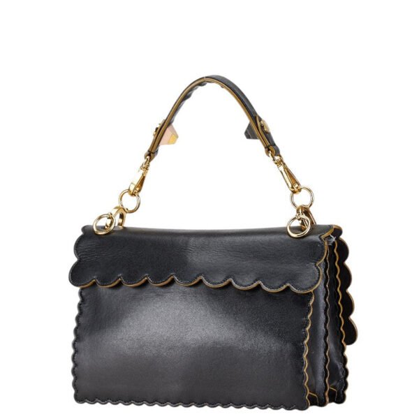 Fendi Leather Kan I Chain Shoulder Bag 8BT283 - Image 2