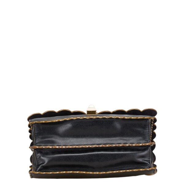 Fendi Leather Kan I Chain Shoulder Bag 8BT283 - Image 3