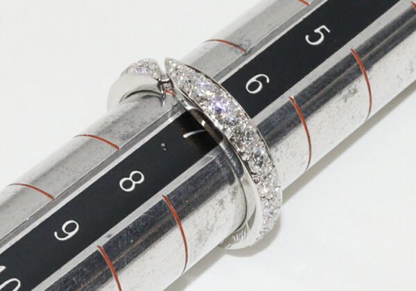 Van Cleef & Arpels Pt950 Diamond Acanthus Ring - Image 2