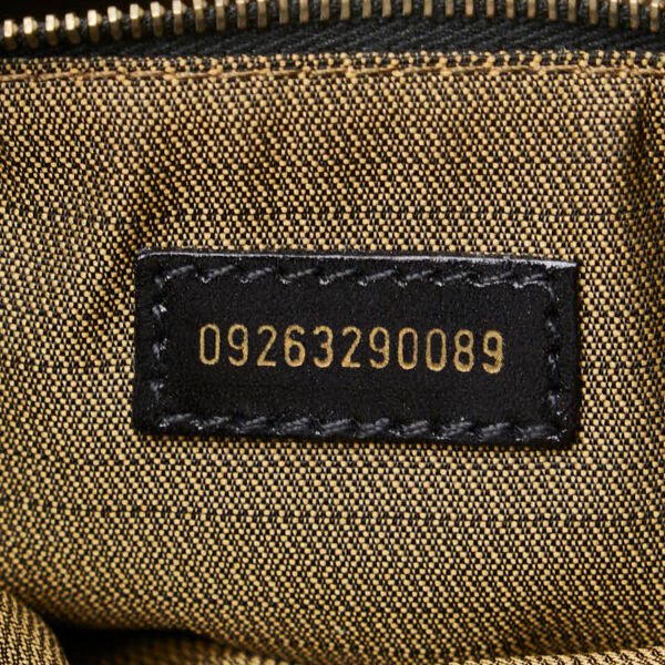 Fendi Zucca Canvas Leather Handbag - Image 7