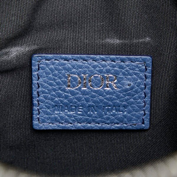 Dior Leather Saddle Bag Waist Bag - Image 5