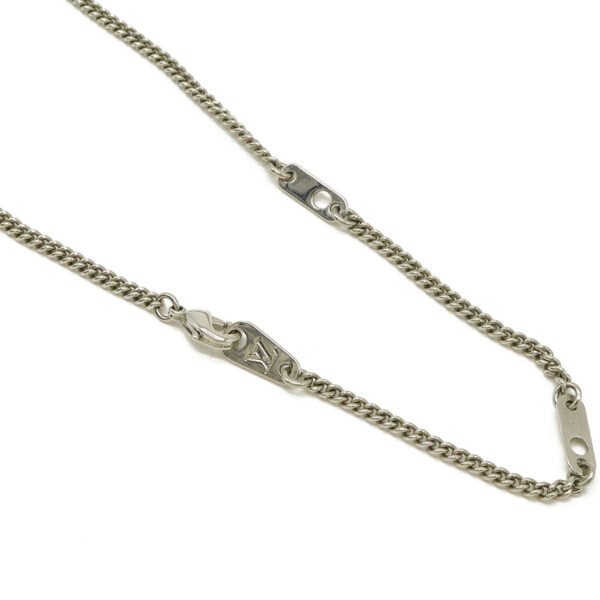 Louis Vuitton Monogram Eclipse Pendant Necklace M63641 - Image 5