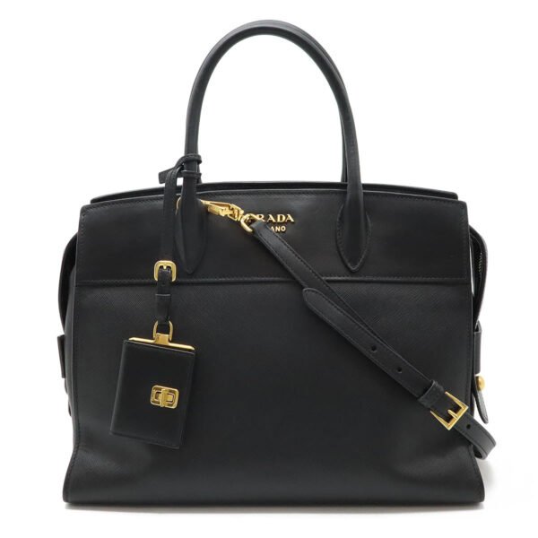 Prada Esplanade Leather Handbag 2WAY
