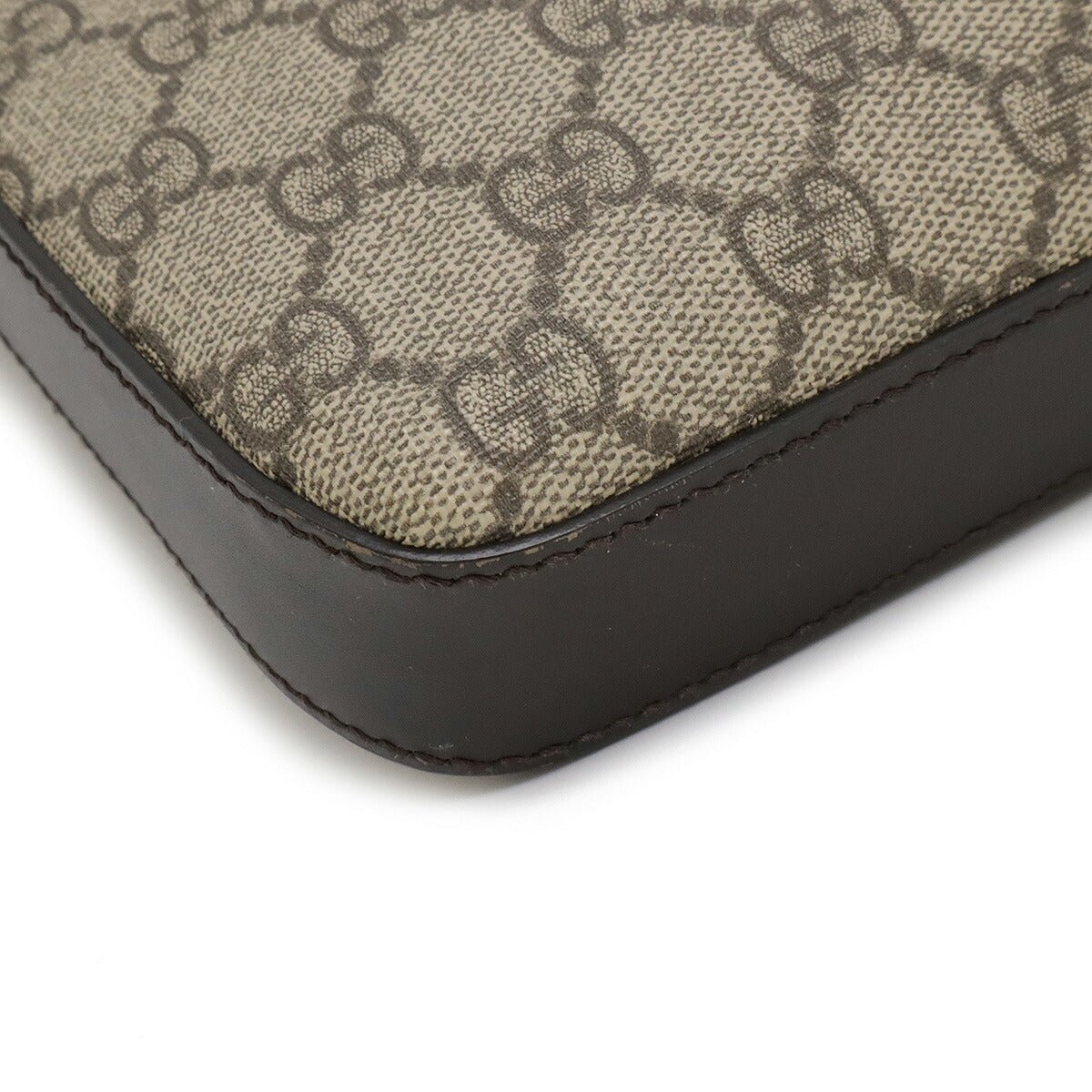 Gucci GG Supreme Shoulder Bag PVC Leather - Image 3