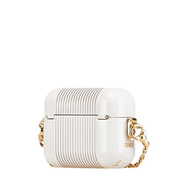 Fendi AirPods Pro Case White Gold - Image 2