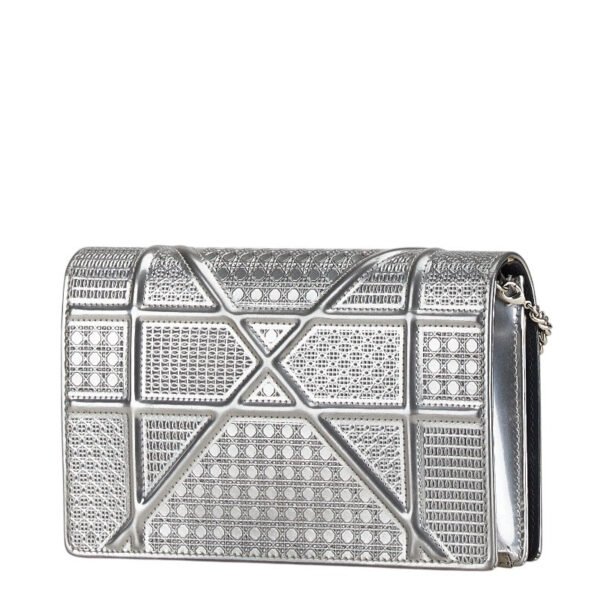 Dior Microcannage Diorama Leather Shoulder Bag - Image 2