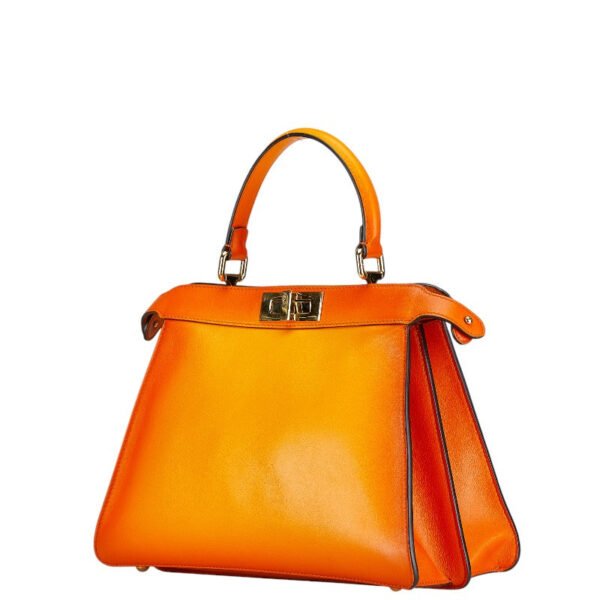 Fendi Peekaboo ISeeU Medium Leather Handbag 8BN321 - Image 2