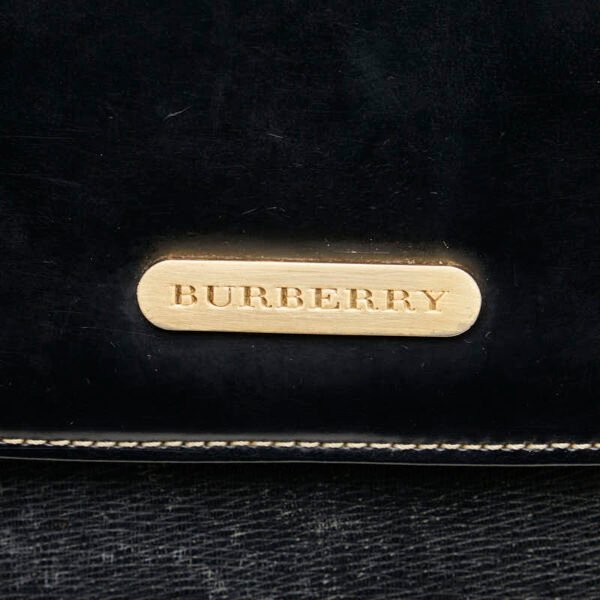 Burberry Nova Check 2WAY Leather Handbag - Image 10