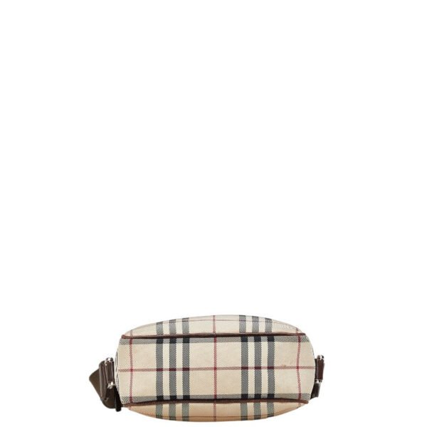 Burberry Nova Check Canvas Leather Shoulder Bag - Image 3