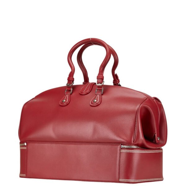 Dior Leather Handbag Red - Image 2