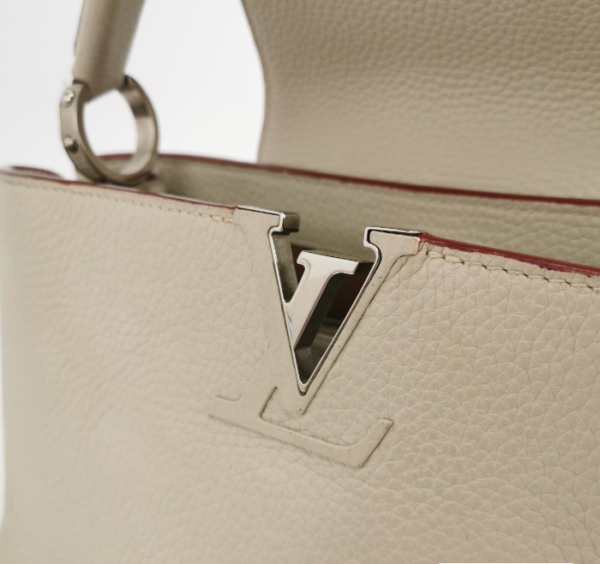 Preloved Louis Vuitton (LV) Capucines 2013year cream white 23071278354848 - Image 2