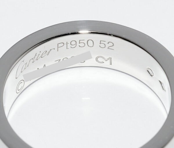 Cartier Pt950 Diamond Ring B40467 - Image 4