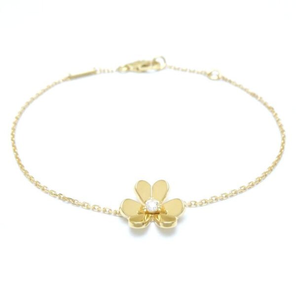 Van Cleef & Arpels Frivole Mini Diamond Bracelet K18YG