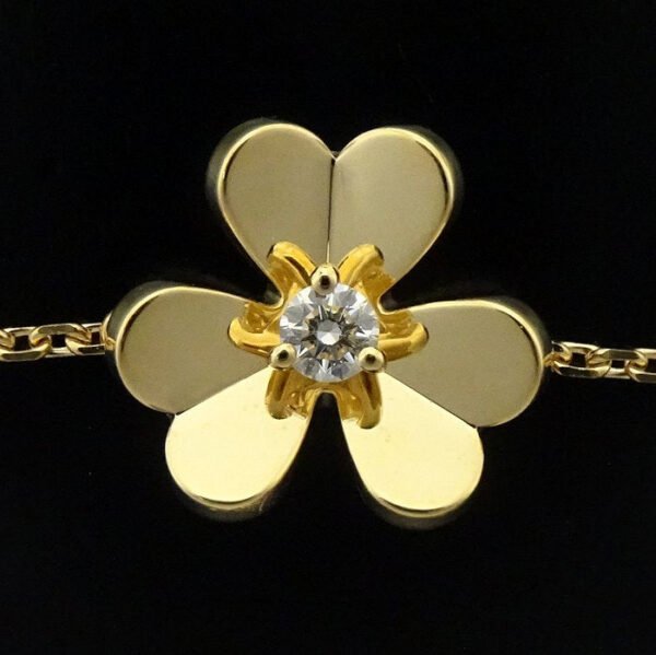 Van Cleef & Arpels Frivole Mini Diamond Bracelet K18YG - Image 3