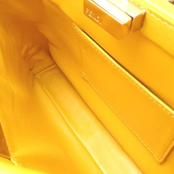 Fendi Mini Peekaboo Leather Handbag 8BN244 - Image 9