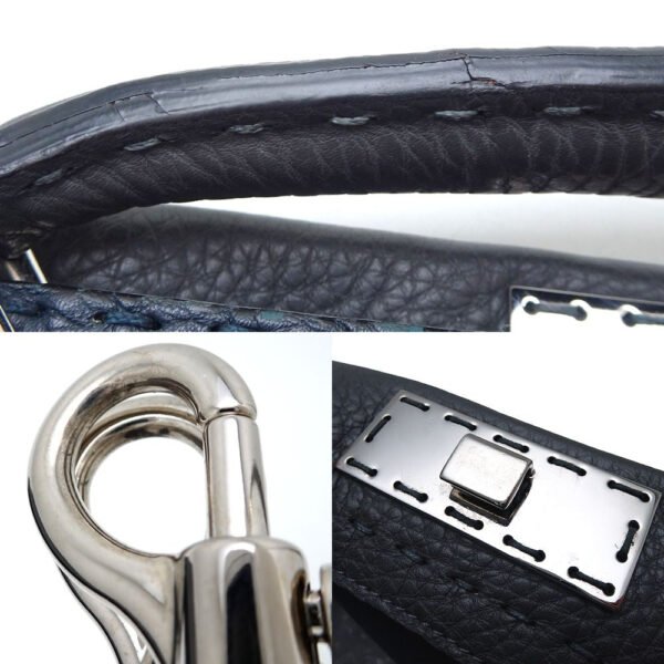 Fendi Peekaboo Fit Medium Leather Bag - Image 6