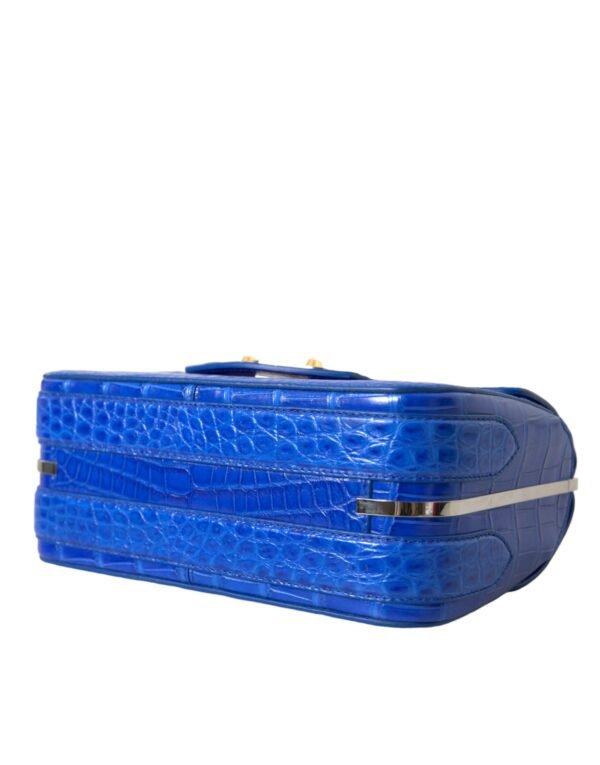 Balenciaga Alligator Skin Mini Shoulder Bag - Elegant Women's Blue - Image 15