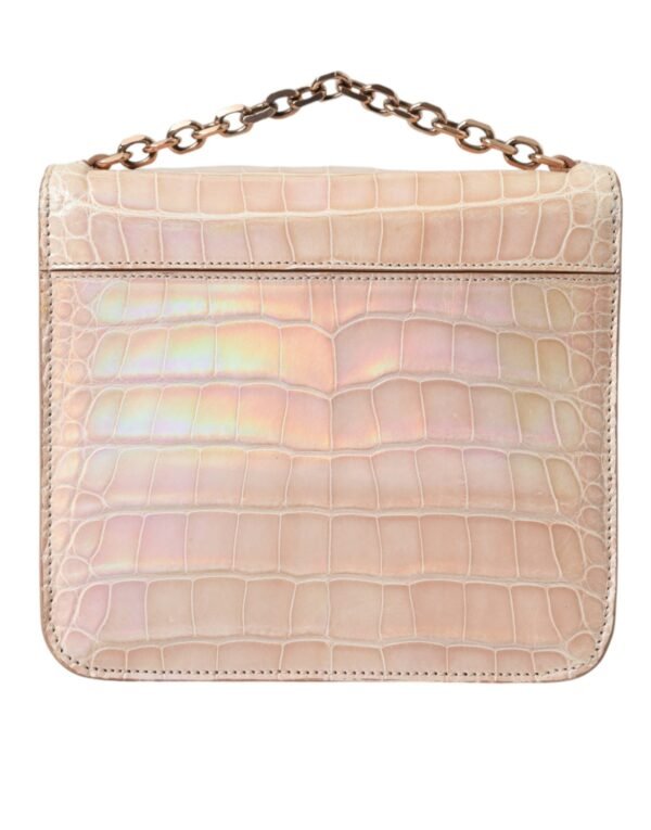 Balenciaga Elegant Mini Chain Beige Clutch for Evening Women's Elegance - Image 8