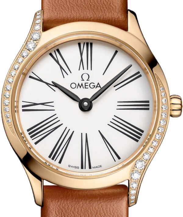 Omega De ville Mini Trésor 18K Moonshine™ Gold & Diamonds Lady's Watch - Image 2