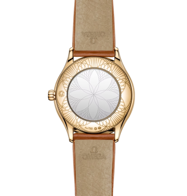 Omega De ville Mini Trésor 18K Moonshine™ Gold & Diamonds Lady's Watch - Image 3