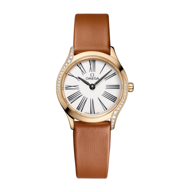 Omega De ville Mini Trésor 18K Moonshine™ Gold & Diamonds Lady's Watch