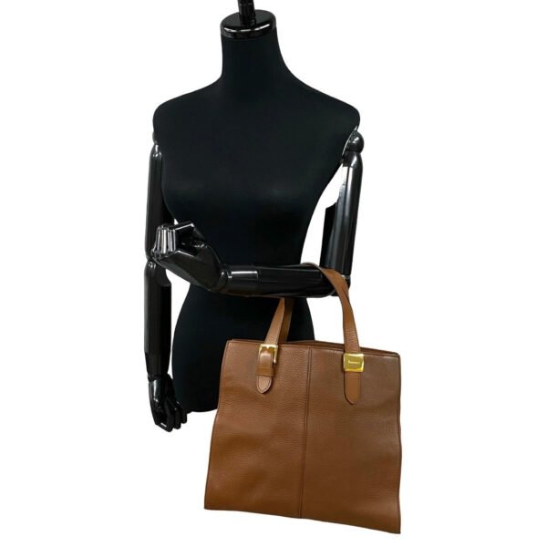 Burberry Leather Handbag Brown - Image 3