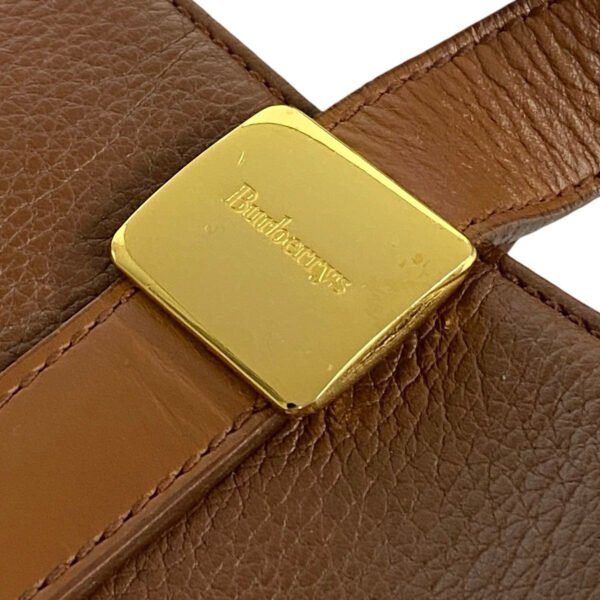 Burberry Leather Handbag Brown - Image 4