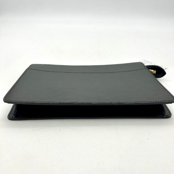 Pre-owned Louis Vuitton LOUIS VUITTON Epi Pochette Homme Clutch Bag Black Noir M52522 LV  lv2628cc - Image 4