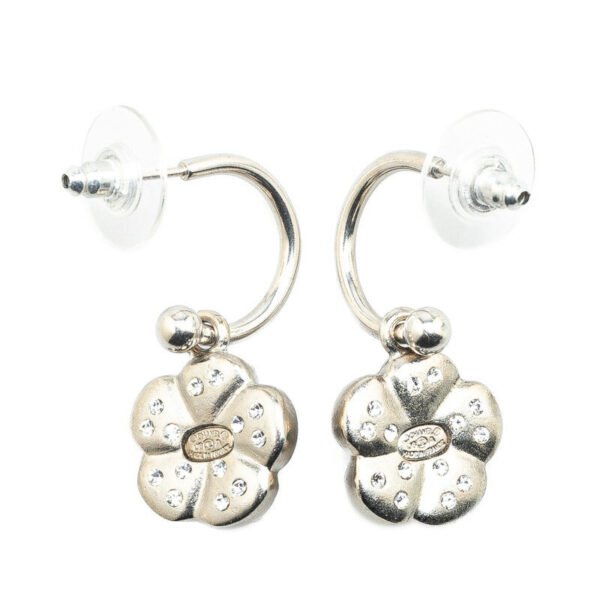 Chanel Camellia Swing Stud Earrings - Image 2