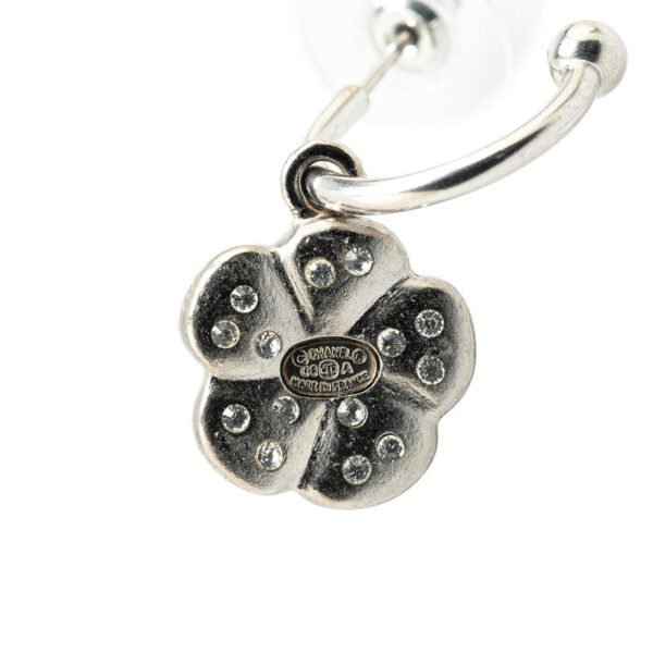 Chanel Camellia Swing Stud Earrings - Image 3