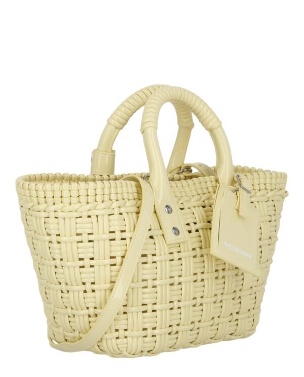 Balenciaga Womens Bistro XS Basket With Strap - Image 2