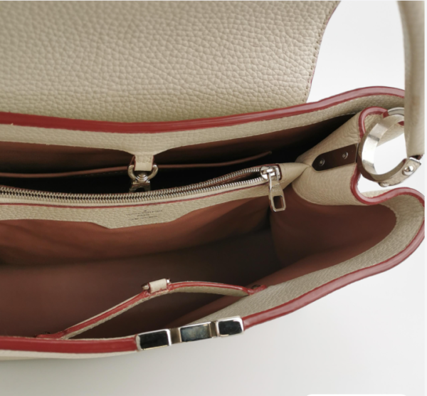 Preloved Louis Vuitton (LV) Capucines 2013year cream white 23071278354848 - Image 9