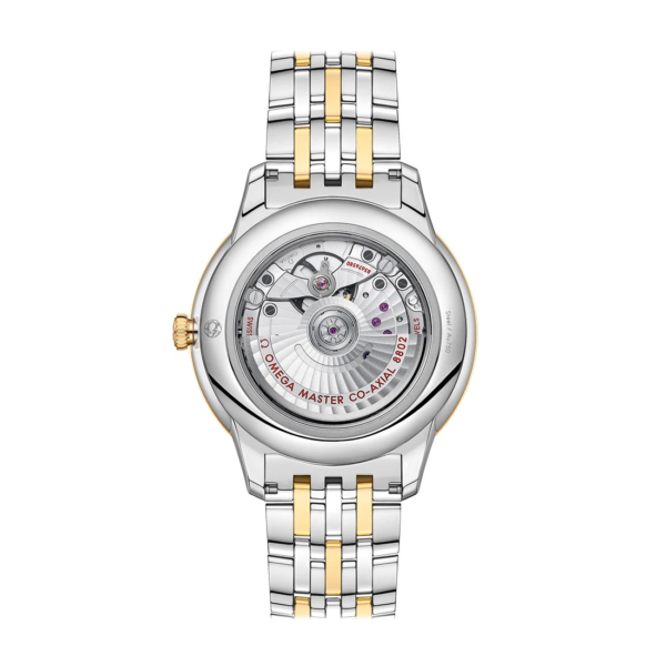 Omega De ville Prestige Stainless steel & 18K Yellow Gold Men's Watch - Image 2