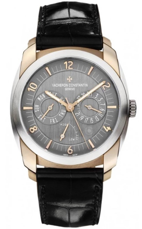 Vacheron Constantin QUAI DE I'ILE Titanium & 18K Rose Gold Men's Watch