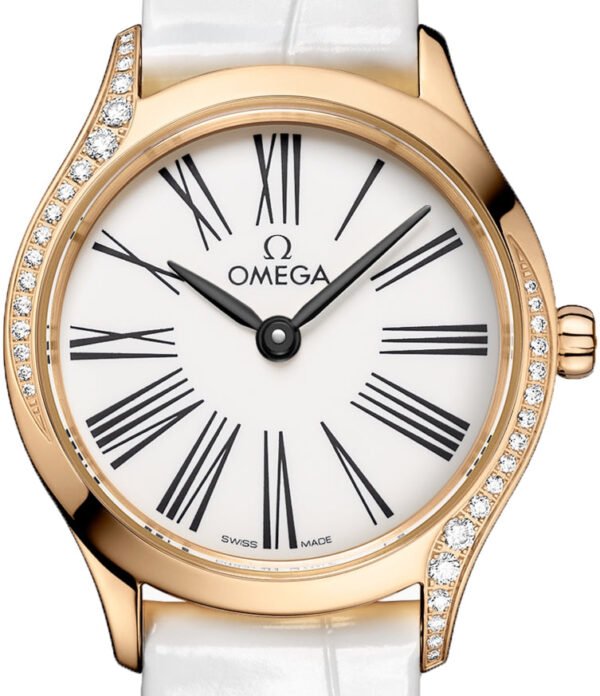 Omega De ville Mini Trésor 18K Moonshine™ Gold & Diamonds Lady's Watch - Image 2