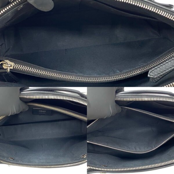 Fendi By The Way Medium Leather 2way Bag Black - Image 10