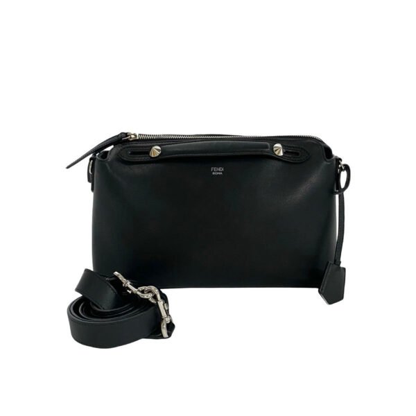 Fendi By The Way Medium Leather 2way Bag Black - Image 2