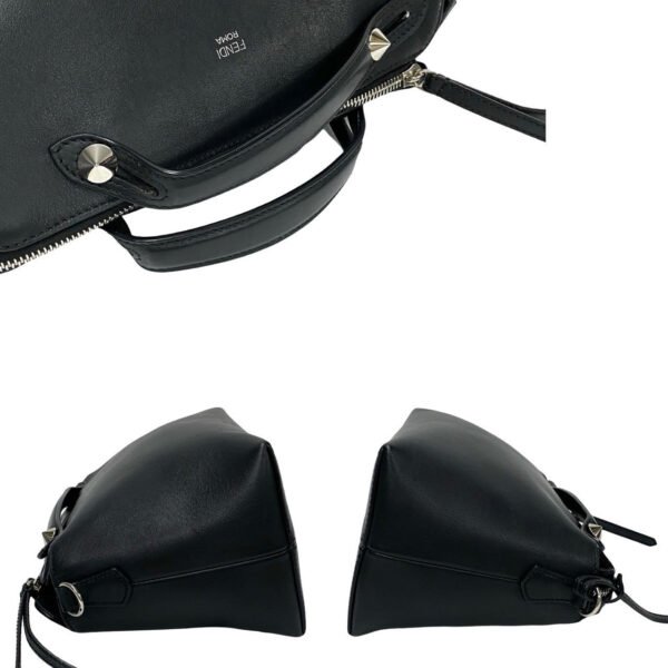 Fendi By The Way Medium Leather 2way Bag Black - Image 7