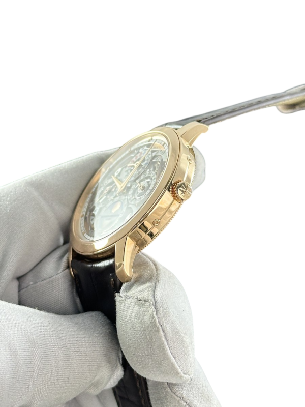Vacheron Constantin Traditionnelle Skeleton Perpetual Calendar 18K Rose Gold Men's Watch - Image 5