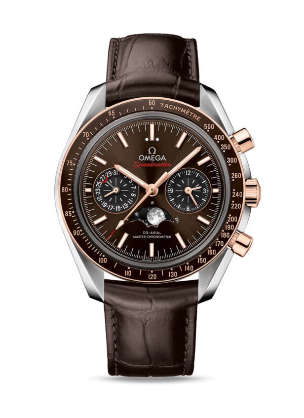 Omega Speedmaster Two Counters MoonPhase Stainless steel & Ceramic Men's Watch