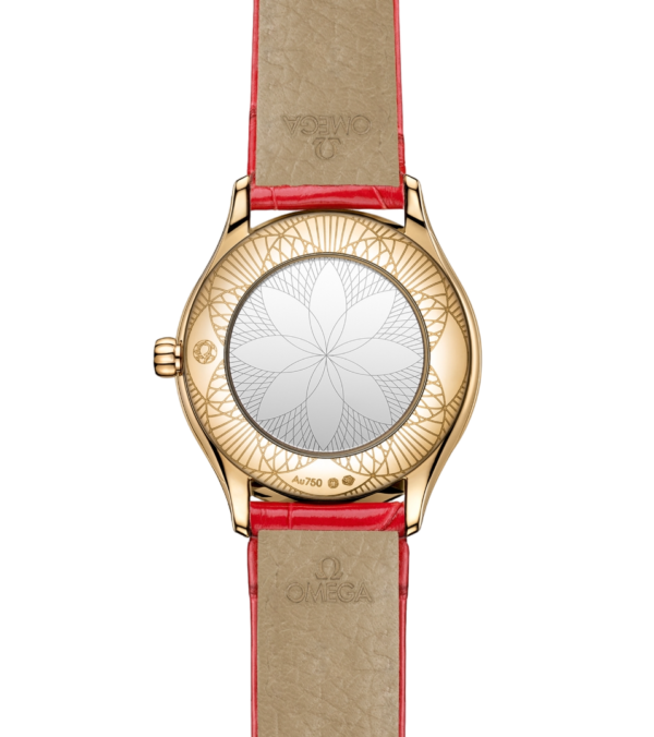 Omega De ville Mini Trésor 18K Moonshine™ Gold & Diamonds Lady's Watch - Image 3