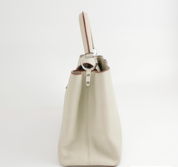 Preloved Louis Vuitton (LV) Capucines 2013year cream white 23071278354848 - Image 6