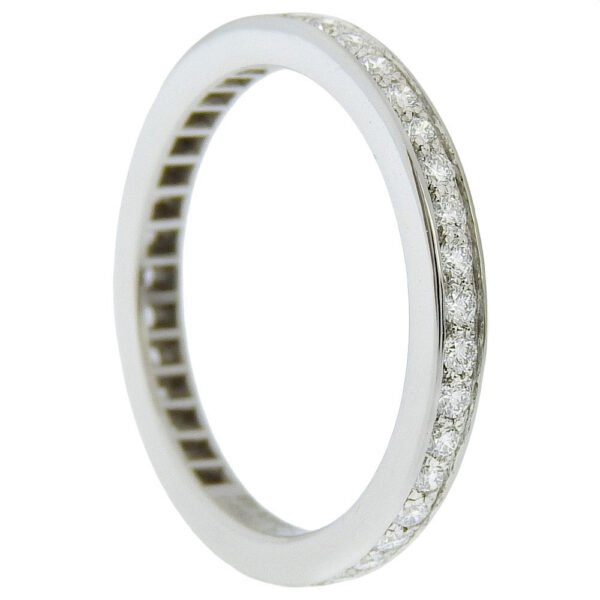 Van Cleef & Arpels Platinum Eternity Ring - Image 3