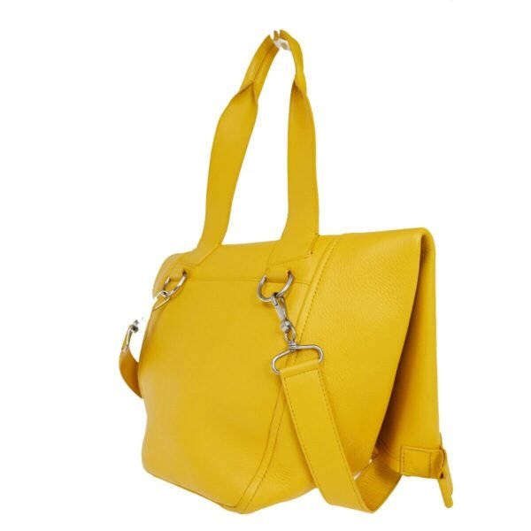 Balenciaga Yellow Leather Tote Bag (Pre-Owned) - Image 3