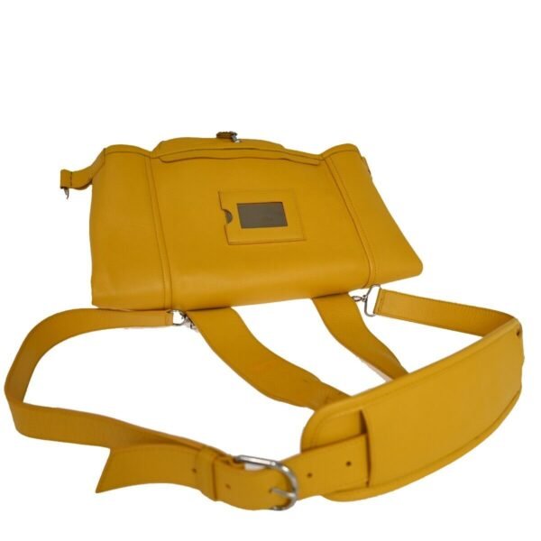 Balenciaga Yellow Leather Tote Bag (Pre-Owned) - Image 5