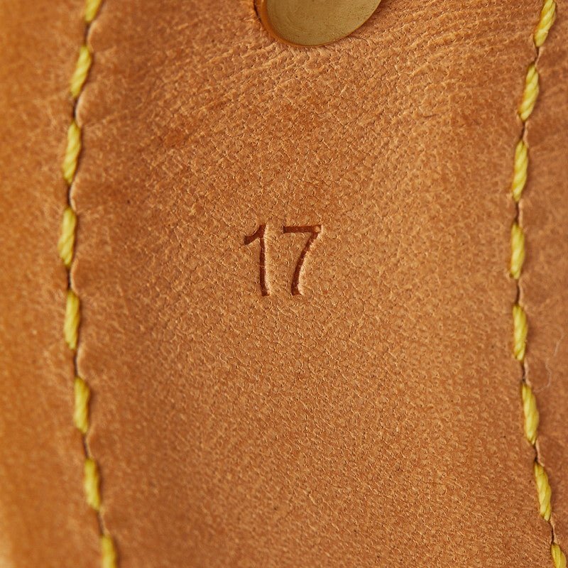 Louis Vuitton Monogram Save It Bangle Bracelet Leather PVC M6611E - Image 6