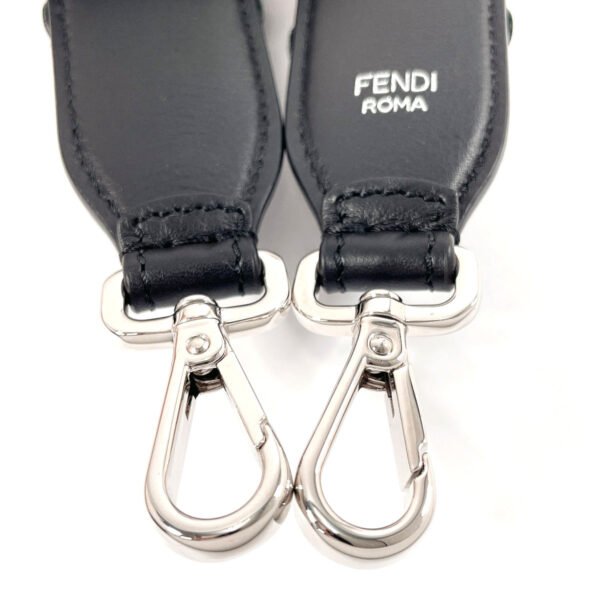 Fendi Leather Flower Shoulder Strap - Image 7