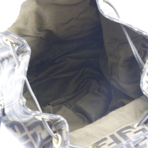 Fendi Canvas Leather Backpack 2way - Image 5